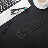 Teclado de cable ultrafino, silencioso, tamaño pequeño, 78 teclas, Mini teclado Multimedia Usb para ordenador portátil y Pc - details 1