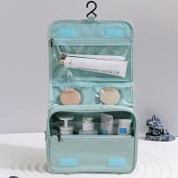 Bolsa de cosméticos colgante de gran capacidad con gancho, bolsa de lavado con gancho impermeable, almacenamiento de cuidado de la piel, bolsa de aseo de viaje multifuncional - details 4