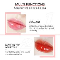Aceite labial con Brillo de Labios, Efecto de Labios Más Suaves y Duraderos,Hidratación Intensa,Labios Rellenos,Elimina las Arrugas - details 3