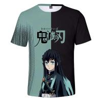 Camiseta de verano con estampado 3d de Anime Killer para niños y niños, camiseta deportiva informal de manga corta transpirable de secado rápido - details 3