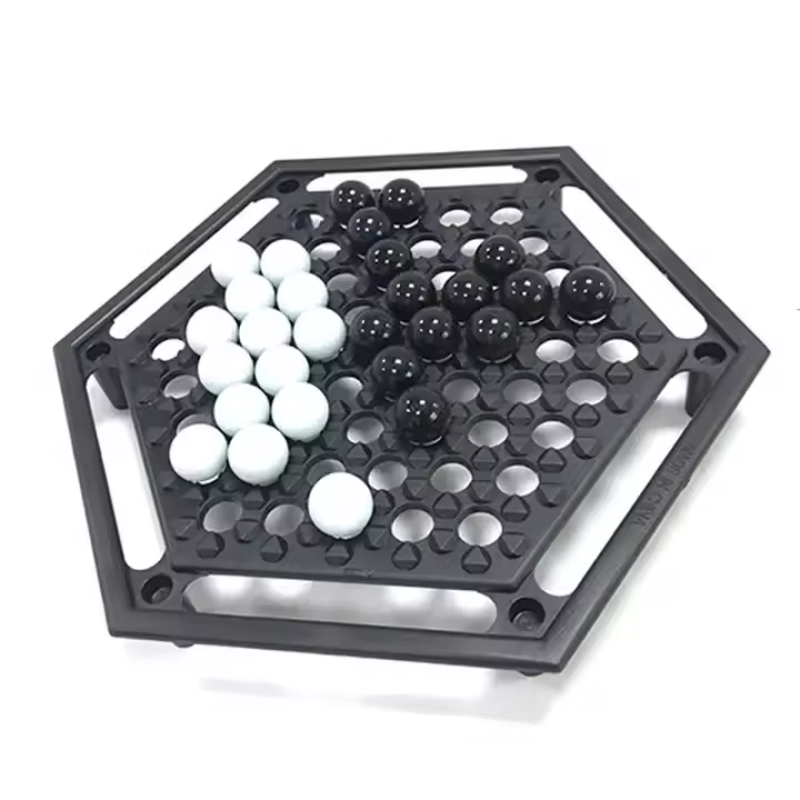 Juego de Mesa Hexagonal Reversi Desarrollo Intelectual Juguete de Fiesta en Casa - 1