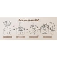 bebedero gatos acero inoxidable water fountain cat bebedero para gatos bebedero gatos fuente