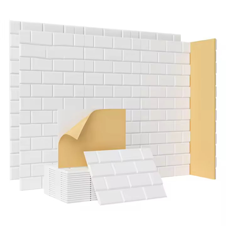 Paneles acústicos de pared insonorizados, paquete de 12, 16x12x0,4 pulgadas, autoadhesivos, a prueba de sonido - 1