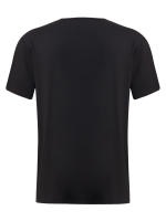 Camiseta deportiva informal de manga corta de verano para hombre, con costuras tricolores y cuello en V con muescas, estilo Henry - details 7