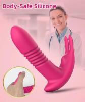 Vibrador giratorio de empuje con Bluetooth para mujer, consolador telescópico con aplicación, Control remoto, masaje de punto G, estimulador de clítoris, Juguetes sexuales - details 8