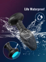 Tapón Anal vibrador con rotación de 360 ° para hombres, masajeador de próstata, aplicación Gay, tapón Anal con LED, juguete sexual para parejas - details 6