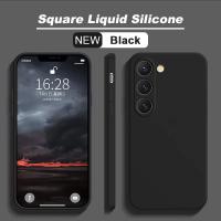 S25 S24 S23 Ultra funda cuadrada de silicona líquida suave para Samsung Galaxy S25 S24 S23 S22 S 25 Ultra Plus S25Ultra fundas de teléfono - details 9