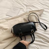 Bolso de hombro convertible para mujer - Bolso Boston con correa desmontable, detalles en tonos dorados y cierre de cremallera, marrón café/negro, versátil para uso informal y formal, bolso pequeño cruzado, accesorio de viaje, bolso elegante, herrajes pul - details 5