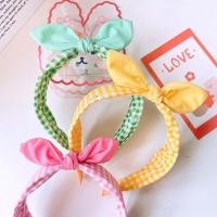 Adorno para el cabello para niños, accesorios para el cabello, diadema con lazo, diadema a cuadros, tocado con lazo - details 2