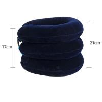 Almohada de tracción Cervical para masaje, protección de relajación del cuello, ajustable y desmontable, de tres capas - details 9