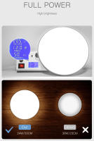 Lámpara de techo LED CANMEIJIA 220V Luz de panel 15W 20W 30W 50W para decoración de cocina y sala de estar Iluminación interior moderna material de cuerpo plástico y sombra de resina - details 9