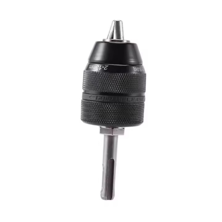 Sds taladro portabrocas destornillador adaptador de cambio rápido convertidor enchufe perforador cromado E - 1
