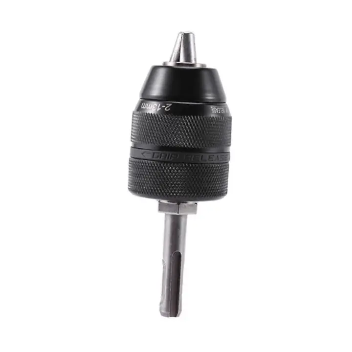 Sds taladro portabrocas destornillador adaptador de cambio rápido convertidor enchufe perforador cromado E - 1