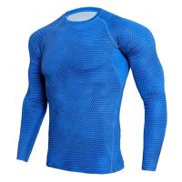 Camiseta térmica con estampado 3D para hombre, ropa interior deportiva, secado rápido, pijamas, blusas - details 8