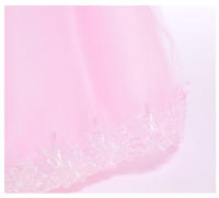 Girls Aurora Cosplay Costumes for Girls Pink Ball Gown Pagent Princess Elegent Shoulderless Long Dress Birthday Party Butterfly - details 10