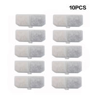 Cartucho de filtro de fuente de agua para gatos, 10 piezas, filtro de esponja para dispensadores de agua para mascotas - details 1