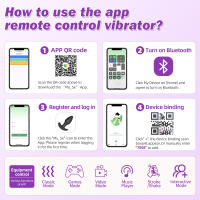 Masajeador de vibración con tapón Anal controlado por Bluetooth, 10 modos de rotación, juguetes para patio trasero de próstata, productos para adultos - details 9