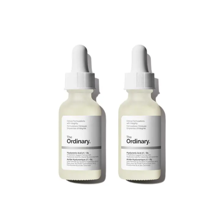 The Ordinary Hyaluronic Acid 2% + B5 (con ceramidas), suero de hidratación multidepth para una piel más tersa y suave - 1