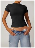 Camiseta de Yoga de Nylon Transpirable Cintura Delgada, Manga Corta, Entrenamiento en Gimnasio, Correr, Primavera/Verano Para Mujeres - details 20