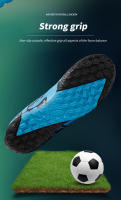 Zapatos de fútbol de marca para hombre, zapatillas de fútbol antideslizantes para exteriores para niños, zapatillas de entrenamiento transpirables, zapatillas de fútbol sala para césped - details 23