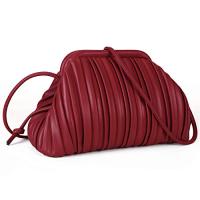 Bolso pequeño y único para mujer, correa de tendencia de moda, correa de hombro desmontable y bolso plisado - details 5
