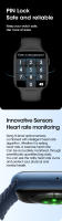 W29 Pro reloj inteligente con Bluetooth, asistente de voz, llamada, GPS, trayectoria de movimiento, brújula, bloqueo de contraseña, función NFC - details 11