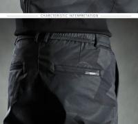 Camouflage Men Spring and Autumn Thin New Slim-fit Korean Version Elastic Waist Fashion Trend Bunched Feet Cargo Pants - details 23