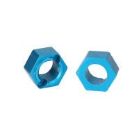 Rueda hexagonal de aluminio para coche de control remoto Wltoys, piezas de actualización de 7mm para montaje de asiento hexagonal, A949-11, para Wltoys 1/18, A949, A959, A969, A979, K929 - details 4