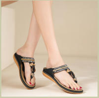 Sandalias planas ligeras y cómodas para mujer, de verano 2025, informales, de moda, para playa, tallas grandes. - details 6