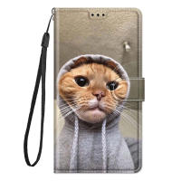 Funda con tapa de billetera para Xiaomi 12T 12 Lite Redmi Note 12 Pro Plus Turbo Note 12S, Funda de cuero magnética con patrón caliente, tarjetero - details 13