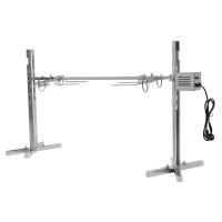 Brochet Eléctrico de Barbacoa de Alta Calidad Kit de Barbacoa con Motor de 15W, Eje Rotativo de 53 Pulgadas, Para Asados, Salchichas, Camping Productos Especiales al Aire Libre y Jardín - details 2