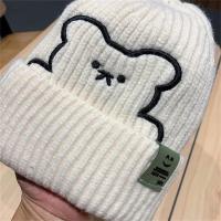 Gorro de Invierno de Punto para Bebé con Patrón de Oso Lindo Accesorio de Moda Cálido para Niños de 0-6 Años - details 10