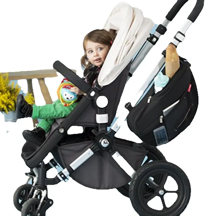 Bolsa de Pañales para Carrito de Niñas Organizador de Almacenamiento de Cesta Lateral - 1