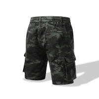 Pantalones cortos informales de algodón 2024 para hombre, Shorts holgados de cintura elástica con múltiples bolsillos, a la moda, novedad de verano 100% - details 7