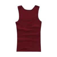 Chaleco deportivo para hombre, camiseta sin mangas con cuello cuadrado para culturismo, camiseta sin mangas con absorción de sudor, camiseta interior informal elástica para correr y gimnasio - details 14