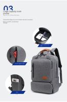 Mochila portátil para estudiantes de gran capacidad mochila portátil para hombres mochila de computadora multifuncional de tres piezas - details 15