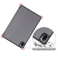 Funda de cuero en pulgadas, tapa dura con triple soporte, para Xiaomi Mi Pad 5 Pro, tableta - details 10