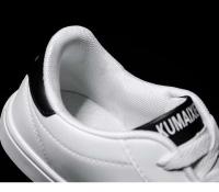 Zapatos casuales de suela gruesa de corte bajo de baloncesto de cuero transpirable deportivo a la moda para hombre, ligeros, cómodos y duraderos - details 3