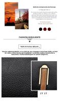 Bolso de Concha Bolso de Hombro Simple Monedero Texturizado Elegante Bolso Pequeño Cruzado - details 1