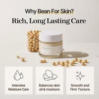 Crema facial hidratante intensiva Bean Cream, suaviza y nutre la piel, cuida los poros y el sebo, cuidado de la piel de vidrio coreano, 50 ml - details 2