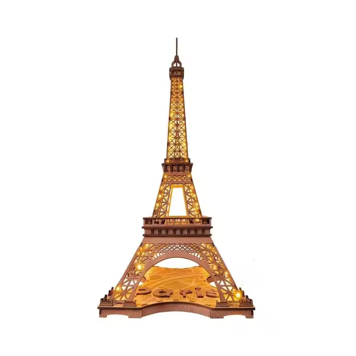 Rompe el París en Madera 3D Rompecabezas de Torre Eiffel para Adolescentes Adultos - 1