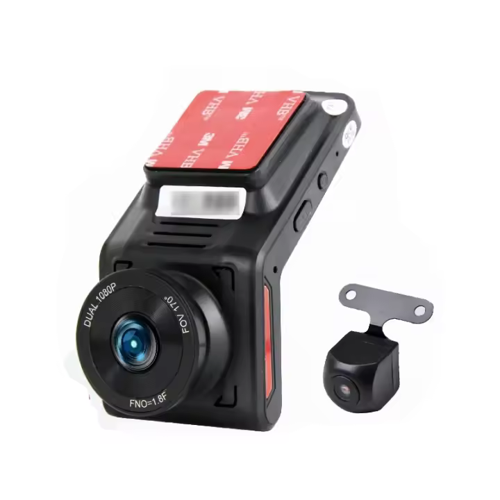 Cámara de Dash 4G Oculta de Doble Grabación de Video en Bucle de Monitor Remoto en Línea con GPS - 1