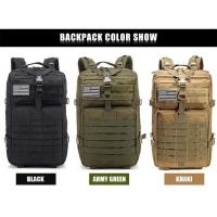 Mochila de día grande de 50L Impermeable, resistente para senderismo y escalada - details 1