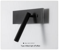 LEFANGXING Luz de Escenario LED Rectangular de 30CM Lámpara de Pared para Dormitorio con Haz de Punto Iluminación y Decoración - details 12
