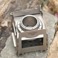 Lixada Estufa de Camping Plegable de Madera de Titanio Ultra Ligera Cocina de Picnic Portátil para Exteriores - details 20