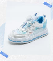 Classmate 2025 primavera y verano nueva superficie de cuero de microfibra niñas zapatos de junta moda botón giratorio lentejuelas mariposa princesa zapatos - details 13
