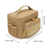 Bolsa de gimnasio para hombre al aire libre, bolsa de viaje masculina de gran capacidad, bandolera deportiva gruesa - details 3