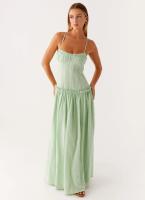 "Vestido Largo de Tirantes con Volantes 2025 - Pliegues Elegantes, Estilo Europeo, Moda Boho Chic, Vestido Femenino para Verano, Playa o Eventos |   Envío Rápido Miravia" - details 27