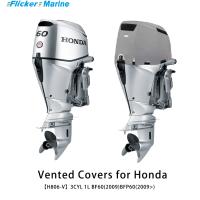 Cubiertas de ventilación personalizadas Flickermarine para motores fueraborda Honda 60hp BF60(2009)BFP60(2009) - details 3