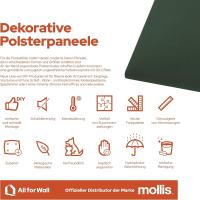 30 x 60 cm, Juego de 8 Piezas, Cabecero para Cama, Salón, Pared Decorativa, Tapizado Decoración 3D Moderna para Dormitorio, Insonorizante, Cojines Acústicos de Pared, Verde - details 17